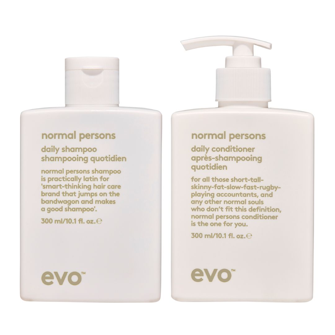 evo Normal Persons Daily Shampoo & Conditioner Bundle