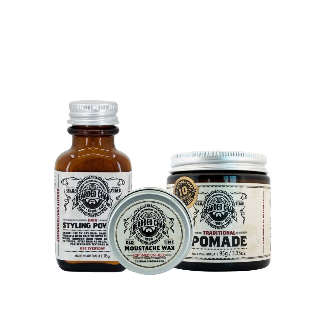 The Bearded Chap Moustache Man Bundle