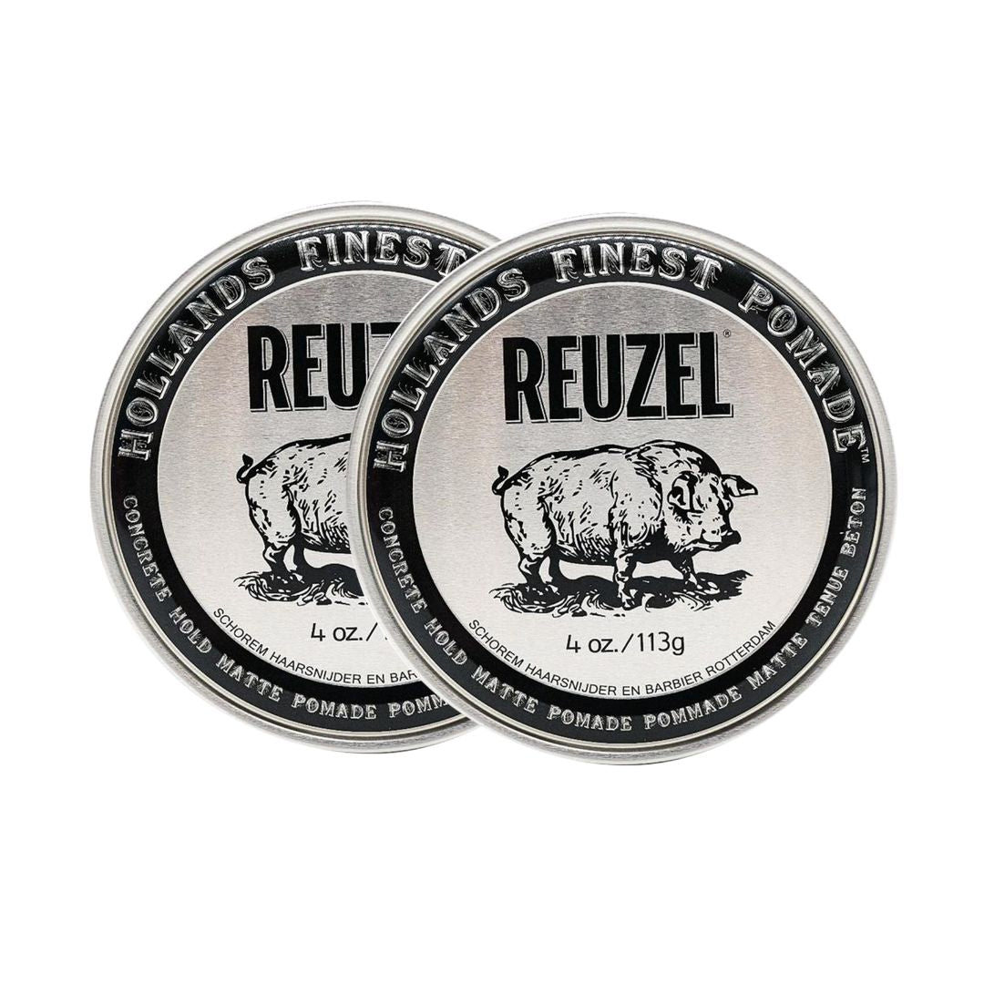 Reuzel Concrete Hold Matte Pomade Duo