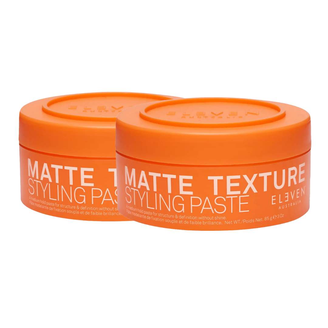 ELEVEN Matte Texture Styling Paste Duo – Tommy Gun's Australia