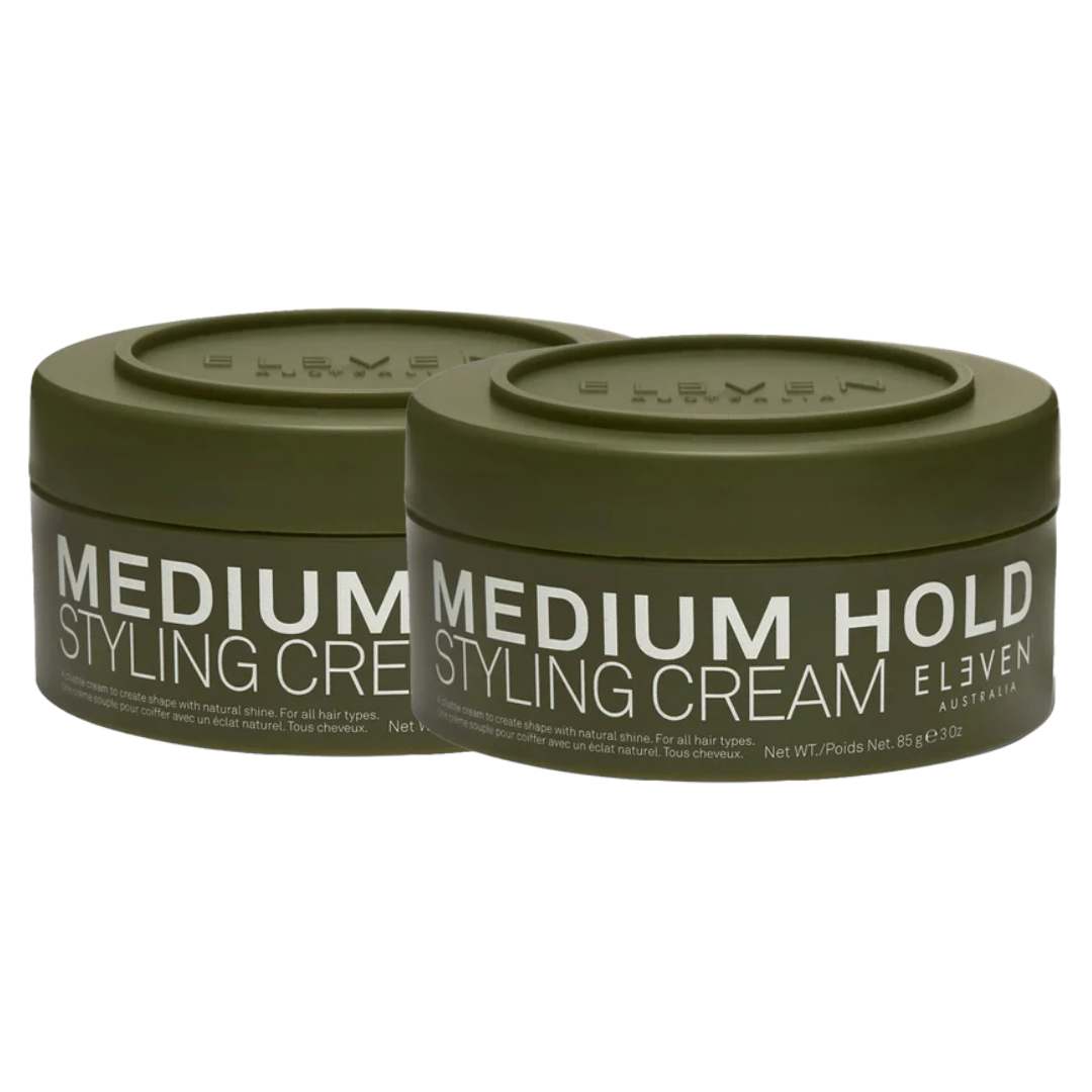 ELEVEN Medium Hold Styling Cream Duo
