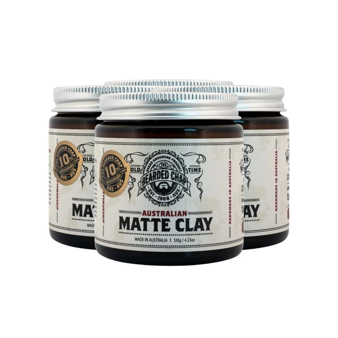 The Bearded Chap Australian Matte Clay Quad