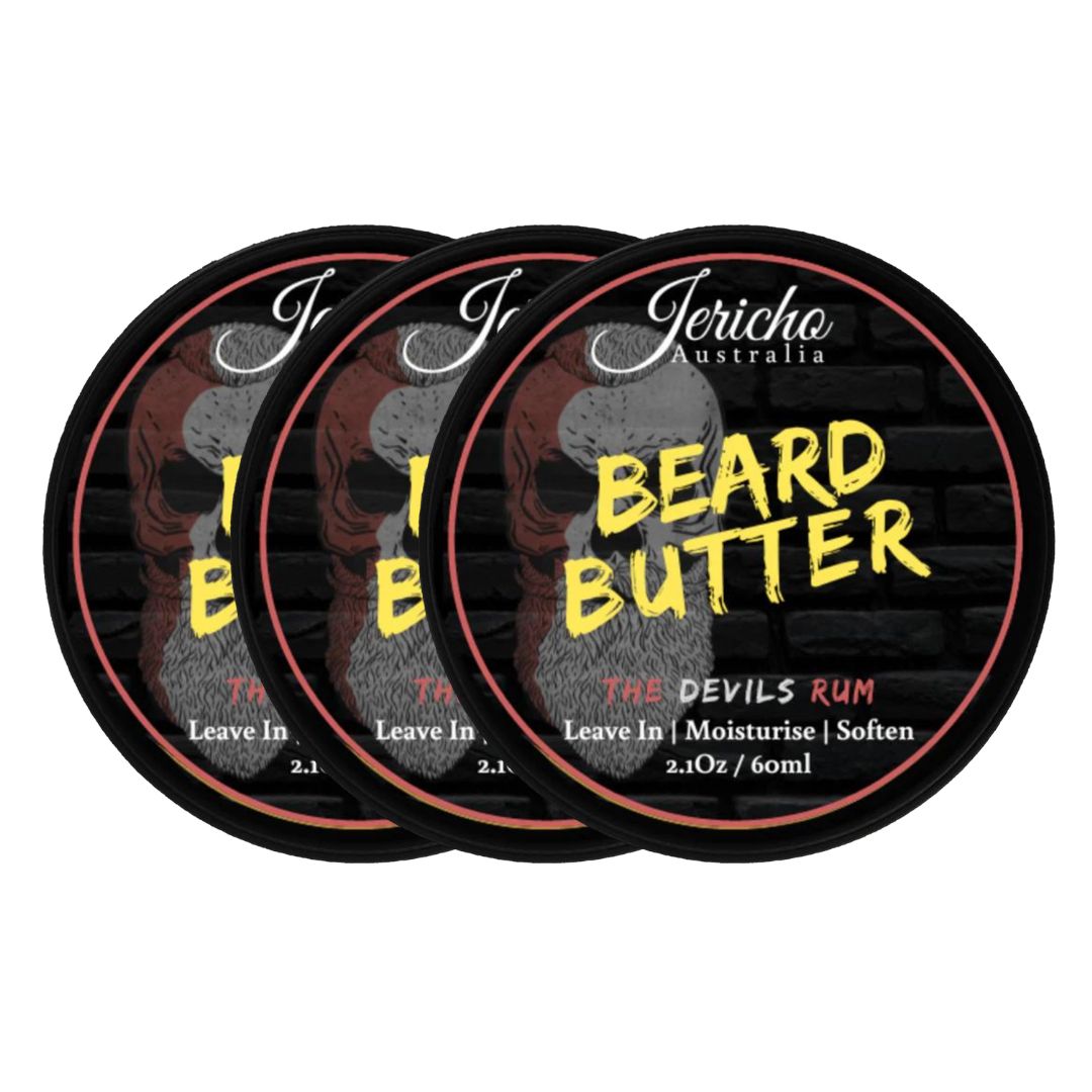 The Devil's Rum Beard Butter Trio