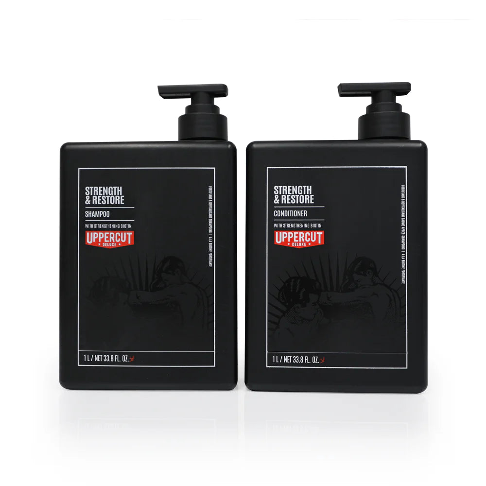 Strength & Restore Shampoo and Conditioner Duo - 1 Litre