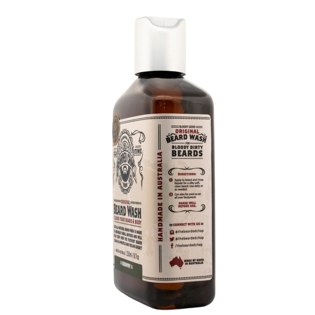 The Bearded Chap Brawny Beard Wash 250ml