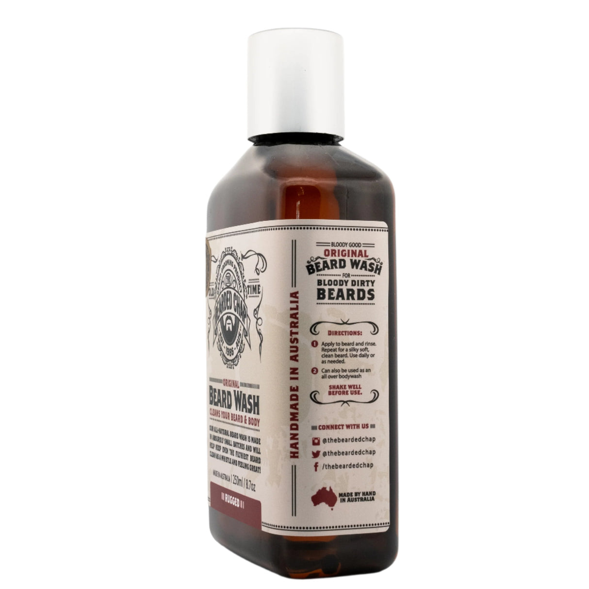 The Bearded Chap Rugged Beard Wash 250ml