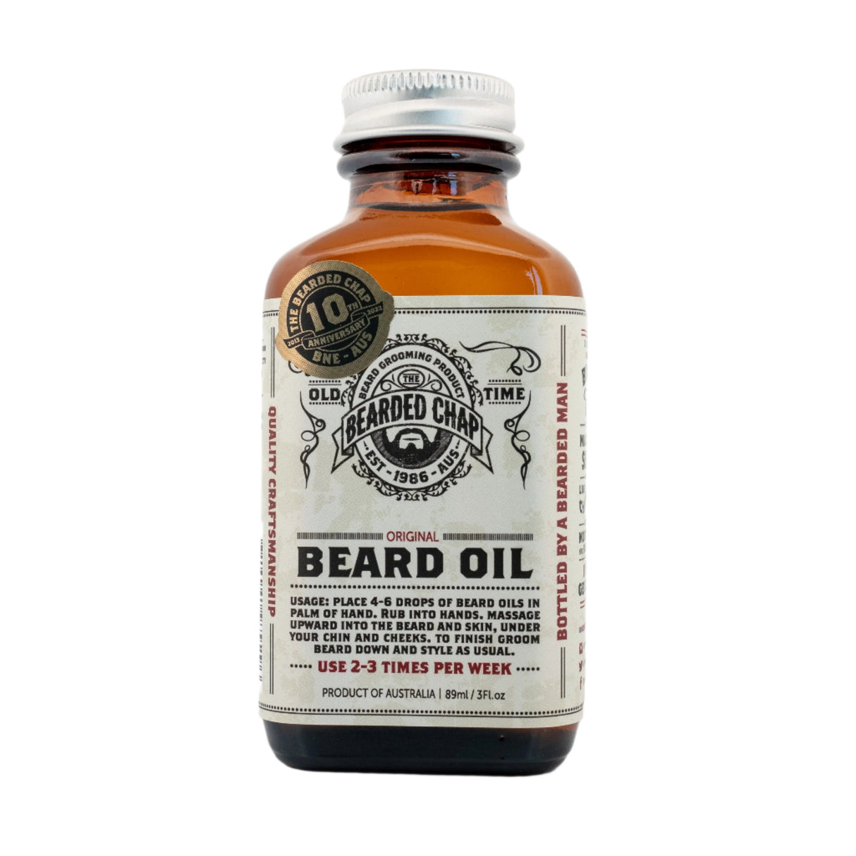 The Bearded Chap Original Beard Oil 89ml