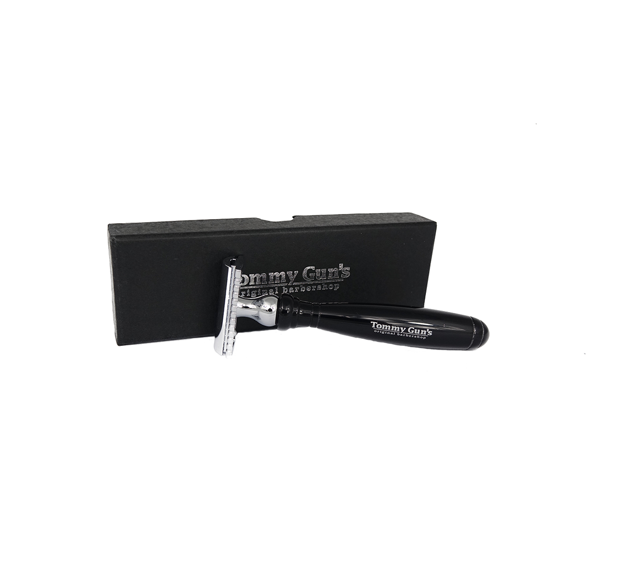 Tommy Gun's Shave Tommy Guns Safety Razor Resin Black DE-01EB