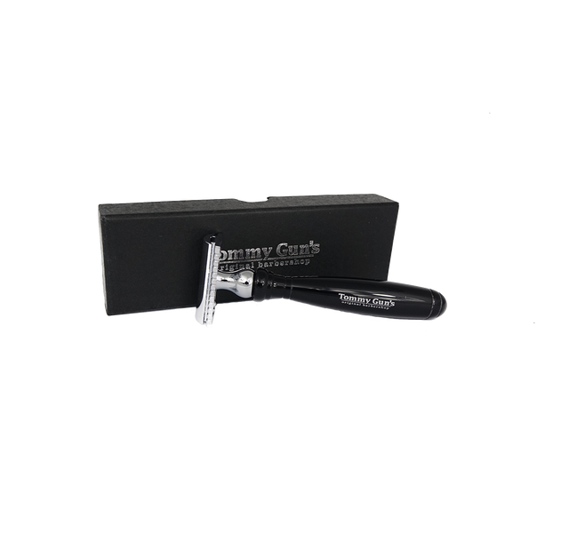 Tommy Gun's Shave Tommy Guns Safety Razor Resin Black DE-01EB
