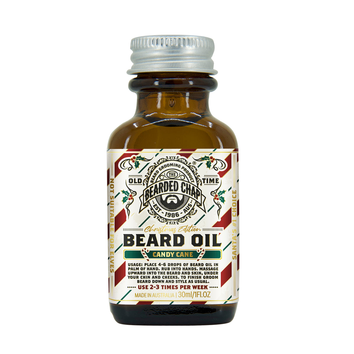Candy Cane Beard Oil